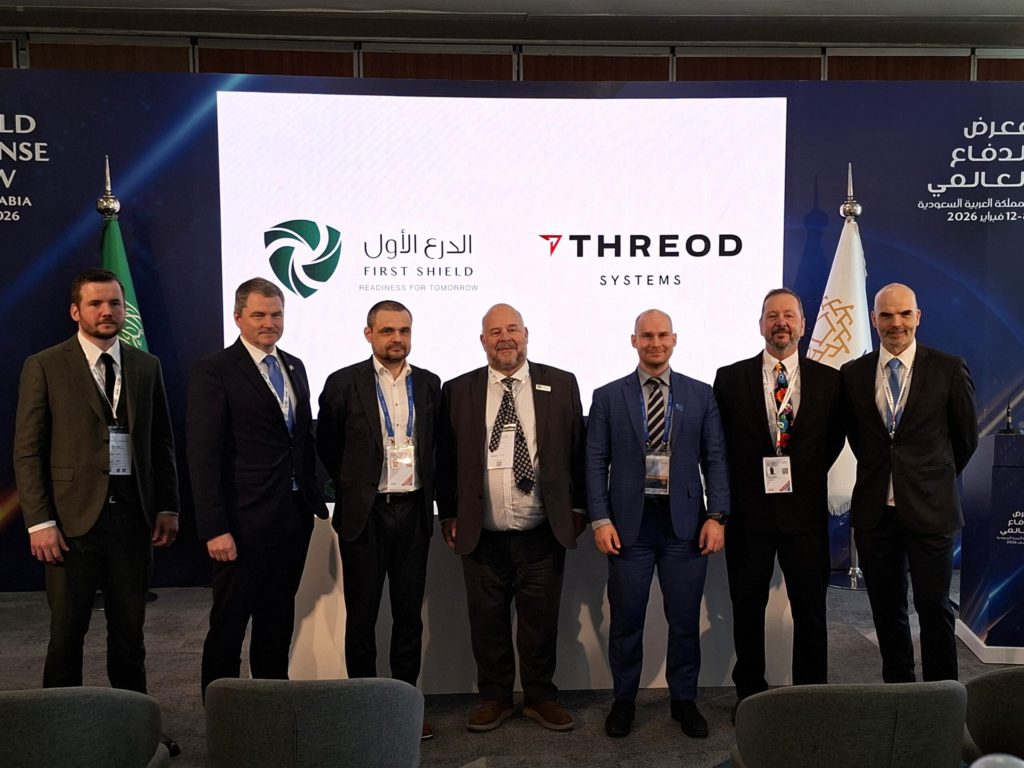 Threod and First Shield Sign UAS Cooperation MoU at WDS 2026